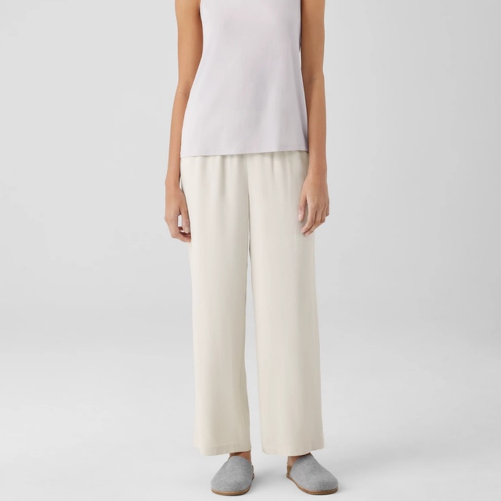Eileen fisher silk pants